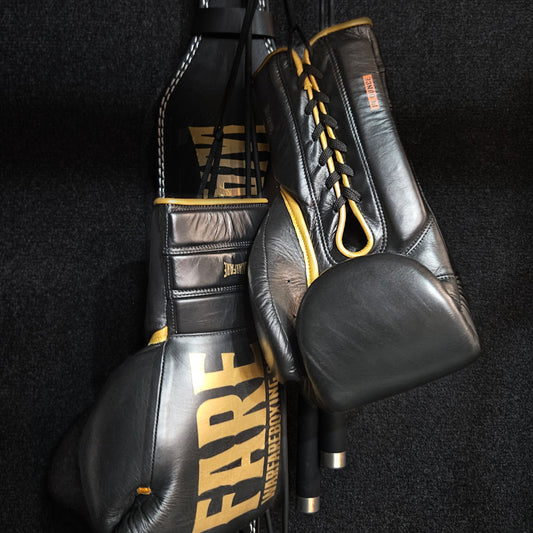 Lace Up Warfare Boxing Glove